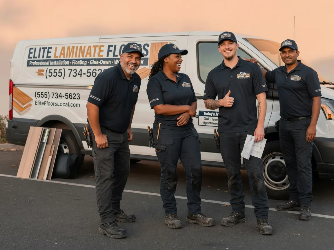 Laminate flooring installation company in Montague, MI